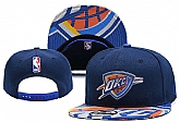 Oklahoma City Thunder Team Logo Adjustable Hat YD (2)